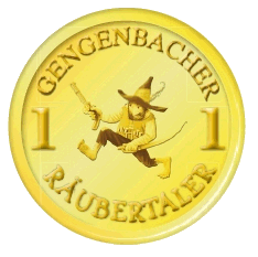 Aktionsteam Gengenbach - Vorderseite des Räubertalers 