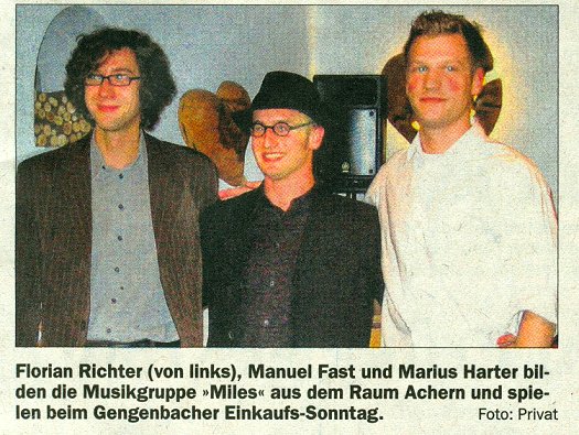 Aktion-Team Gengenbach - Zeitungsbericht - OT - 05.04.2011 - Marc Faltin